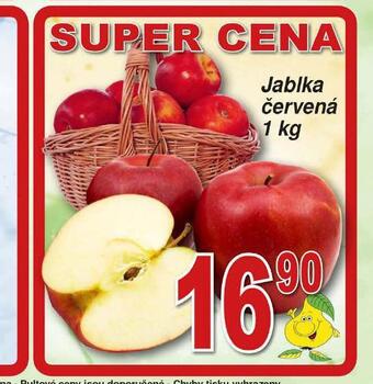 Jablka červená