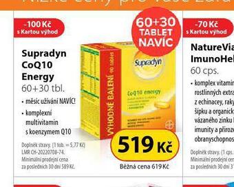 Dr. Max Supradyn coq10 energy nabídka
