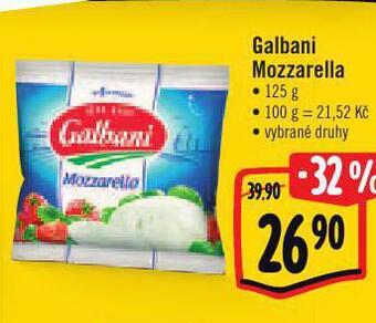 Albert Galbani mozzarella sýr nabídka