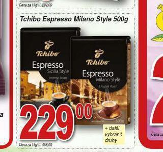 Hruška Tchibo espresso milano style nabídka