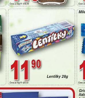 Lentilky