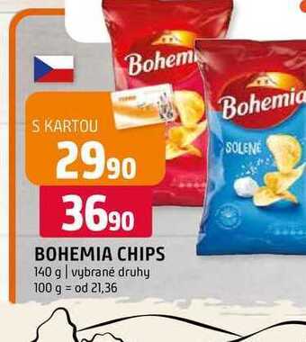 Terno Bohemia chips 140 g nabídka