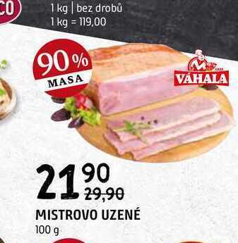 Terno Mistrovo uzené 100 g nabídka