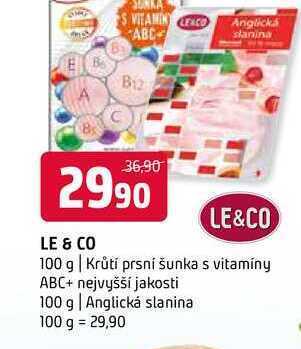 Terno Le & co 100 g nabídka