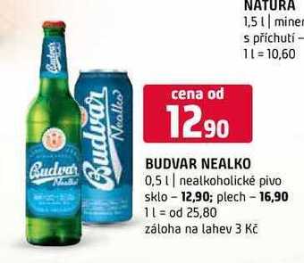 Terno Budvar nealko 0,5 l nabídka