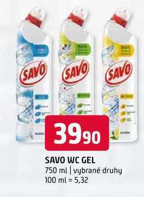 Terno Savo wc gel 750 ml nabídka