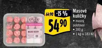 Albert Masové kuličky • masný polotovar • 300 g nabídka