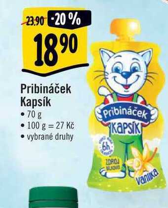 Albert Pribináček kapsík • 70 g nabídka