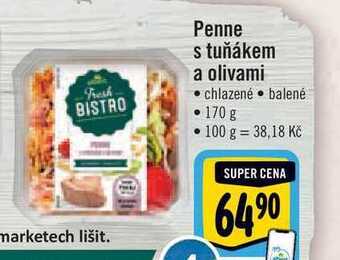 Albert Penne s tuňákem a olivami 170 g nabídka