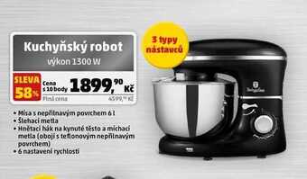 Penny Market Kuchyňský robot výkon 1300 w nabídka