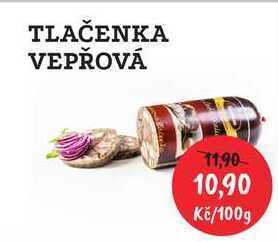 RABBIT řeznictví Tlačenka vepřová, 100 g nabídka