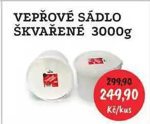 Vepřové sádlo škvařené, 3000 g