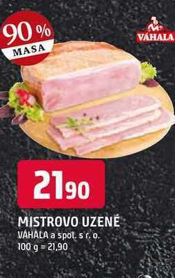 Trefa Mistrovo uzené 100g nabídka