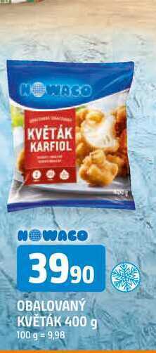 Trefa Nowaco obalovaný květák 400g nabídka