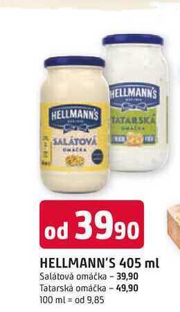 Trefa Hellmann's tatarská omáčka 405ml nabídka