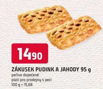 Trefa Zákusek pudink a jahody 95g nabídka
