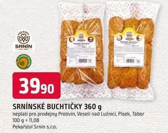 Trefa Srnínské buchtičky 360g nabídka