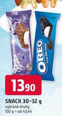 Trefa Oreo snack 32g nabídka