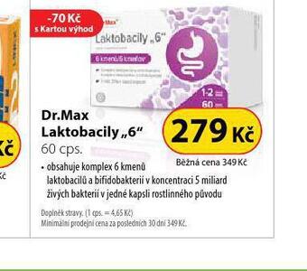 Dr. max laktobacily "6"