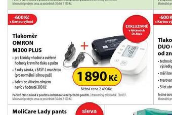 Dr. Max Tlakoměr omron m300 plus nabídka
