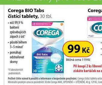 Dr. Max Corega bio tabs čistící tablety nabídka