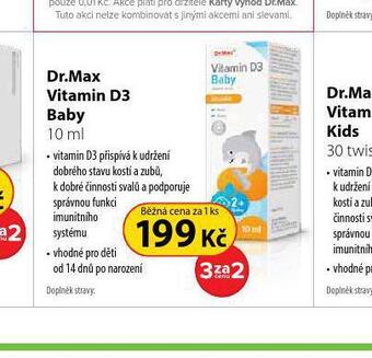 Dr. Max Dr. max vitamin d3 baby nabídka
