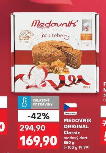 Kaufland Medovník original nabídka