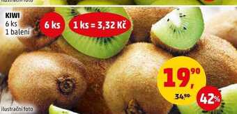 Penny Market Kiwi, 6 ks nabídka
