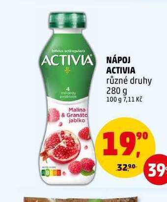 Penny Market Activia nápoj, 280 g nabídka