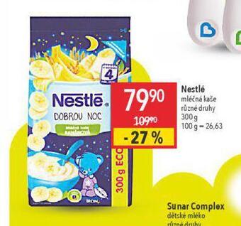Globus Nestlé mléčná kaše nabídka