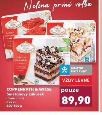 Kaufland Coppenrath & wiese smetanový zákusek nabídka