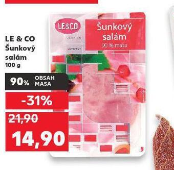 Kaufland Šunkový salám nabídka