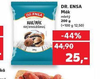 Kaufland Dr. ensa mák nabídka