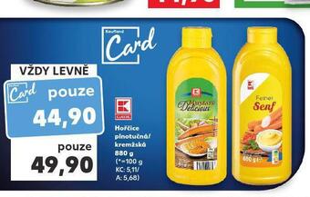 Kaufland Hořčice nabídka