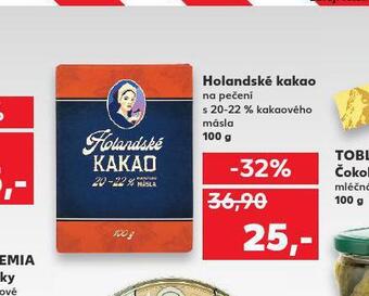 Kaufland Holandské kakao nabídka