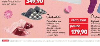 Kaufland Domácí obuv nabídka