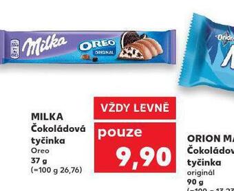 Kaufland Milka čokoládová tyčinka nabídka