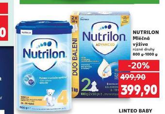 Kaufland Nutrilon mléčná výživa nabídka