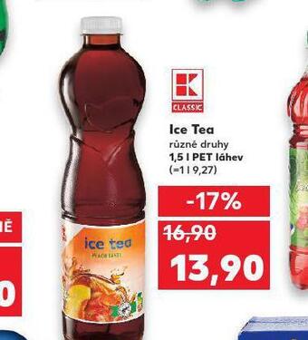 Kaufland Ice tea nabídka