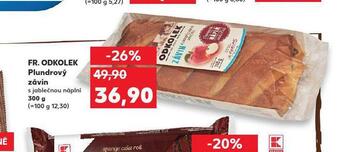 Kaufland Fr. odkolek plundrový závin nabídka