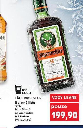 Kaufland Jägermeister nabídka