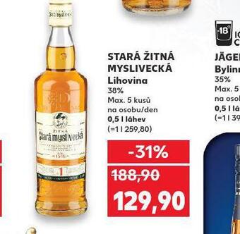 Kaufland Stará žitná myslivecká nabídka
