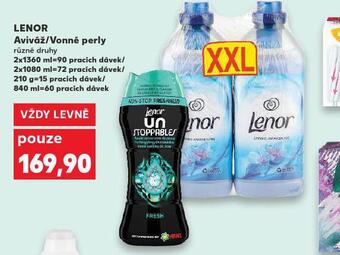 Kaufland Lenor vonné perly nabídka
