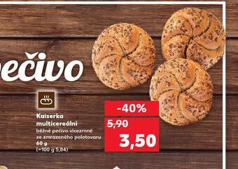 Kaufland Kaiserka multicereální nabídka