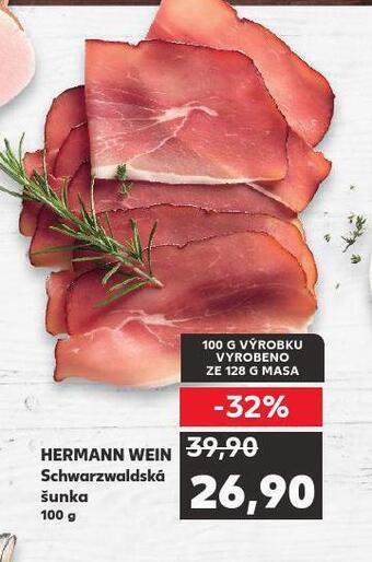 Kaufland Schwarzwaldská šunka nabídka