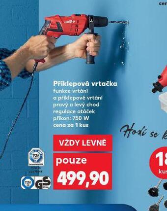 Kaufland Příklepová vrtačka nabídka