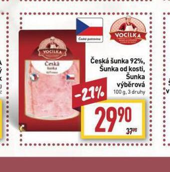 Billa Šunka od kosti nabídka