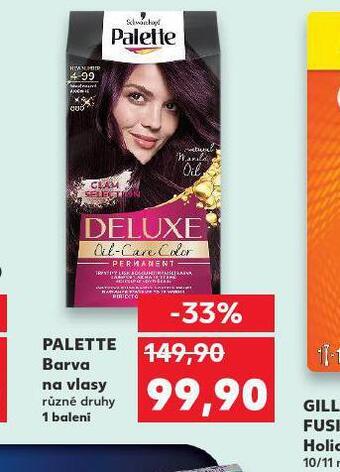 Kaufland Palette barva na vlasy nabídka