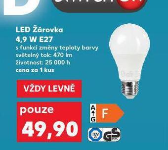 Kaufland Led žárovka nabídka