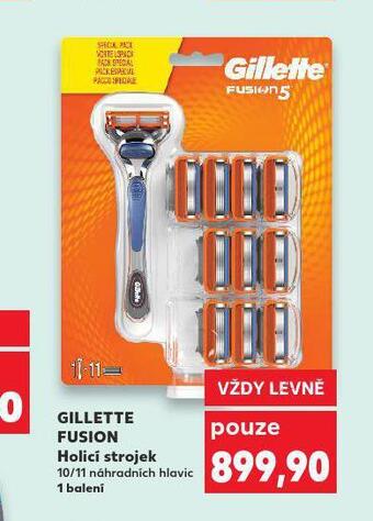 Kaufland Gillette fusion holicí strojek nabídka